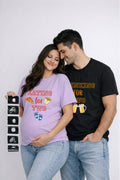Drinking for Two Oversized Couple T-Shirts (Pack of 2)