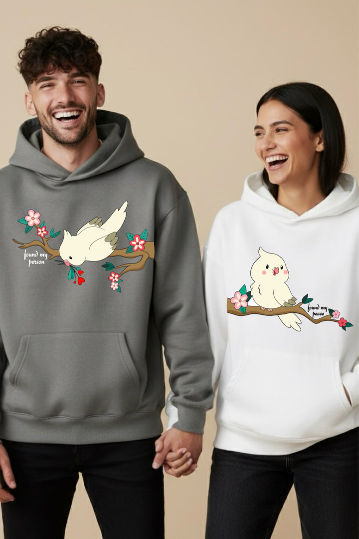 Found My Person Oversized Drop Shoulder Hoodies - Pack of 2