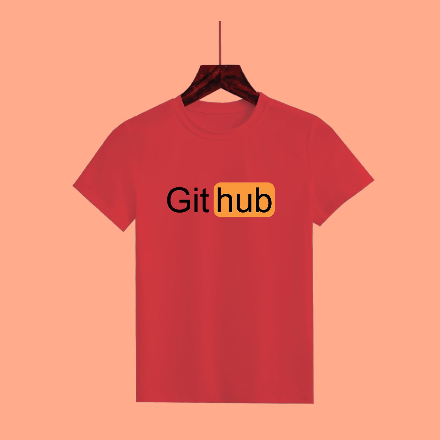 Coder Essential: The GitHub Tribute Half Sleeve Tee