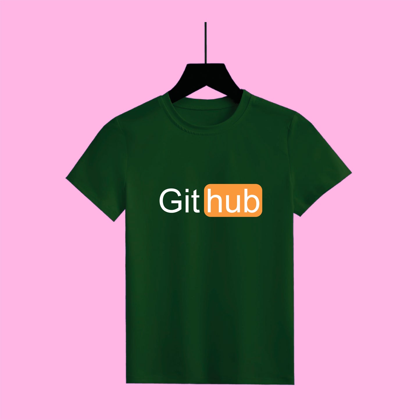 Coder Essential: The GitHub Tribute Half Sleeve Tee