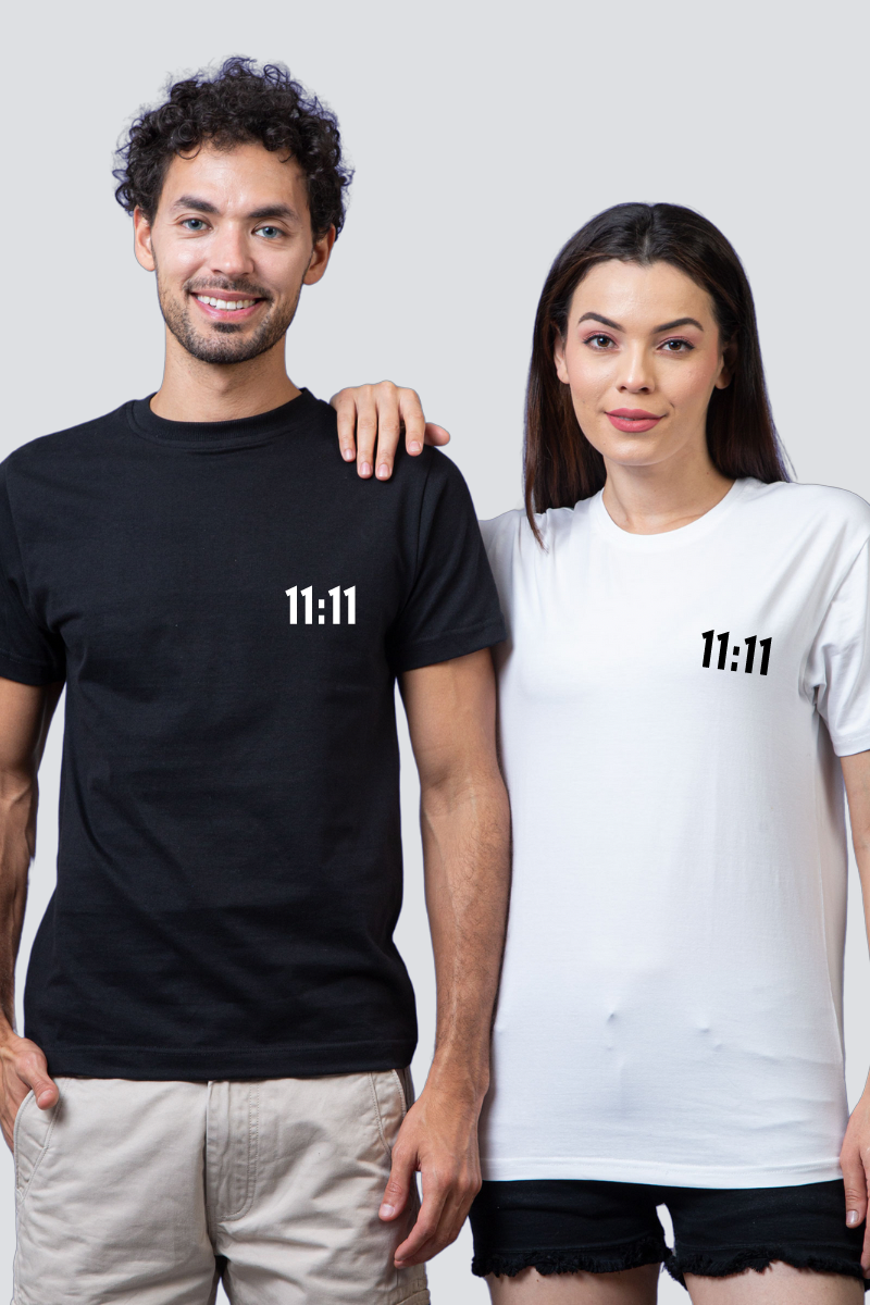 Classic Icon - Timeless Comfort Meets Modern Design Couple Unisex Tees - Pack of 2