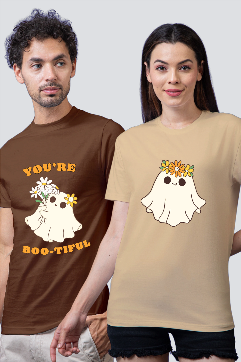 You're Boo-tiful Couple Unisex Tees - Pack of 2