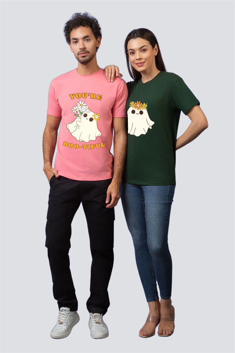 You're Boo-tiful Couple Unisex Tees - Pack of 2