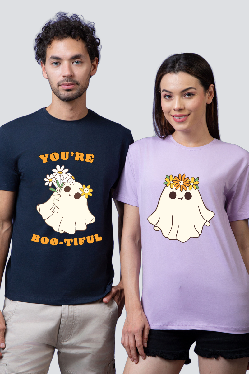 You're Boo-tiful Couple Unisex Tees - Pack of 2