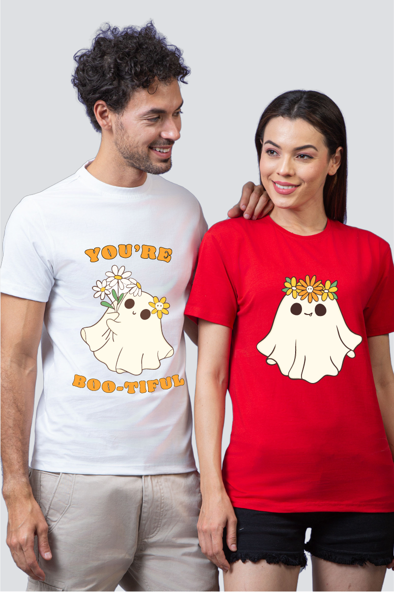 You're Boo-tiful Couple Unisex Tees - Pack of 2