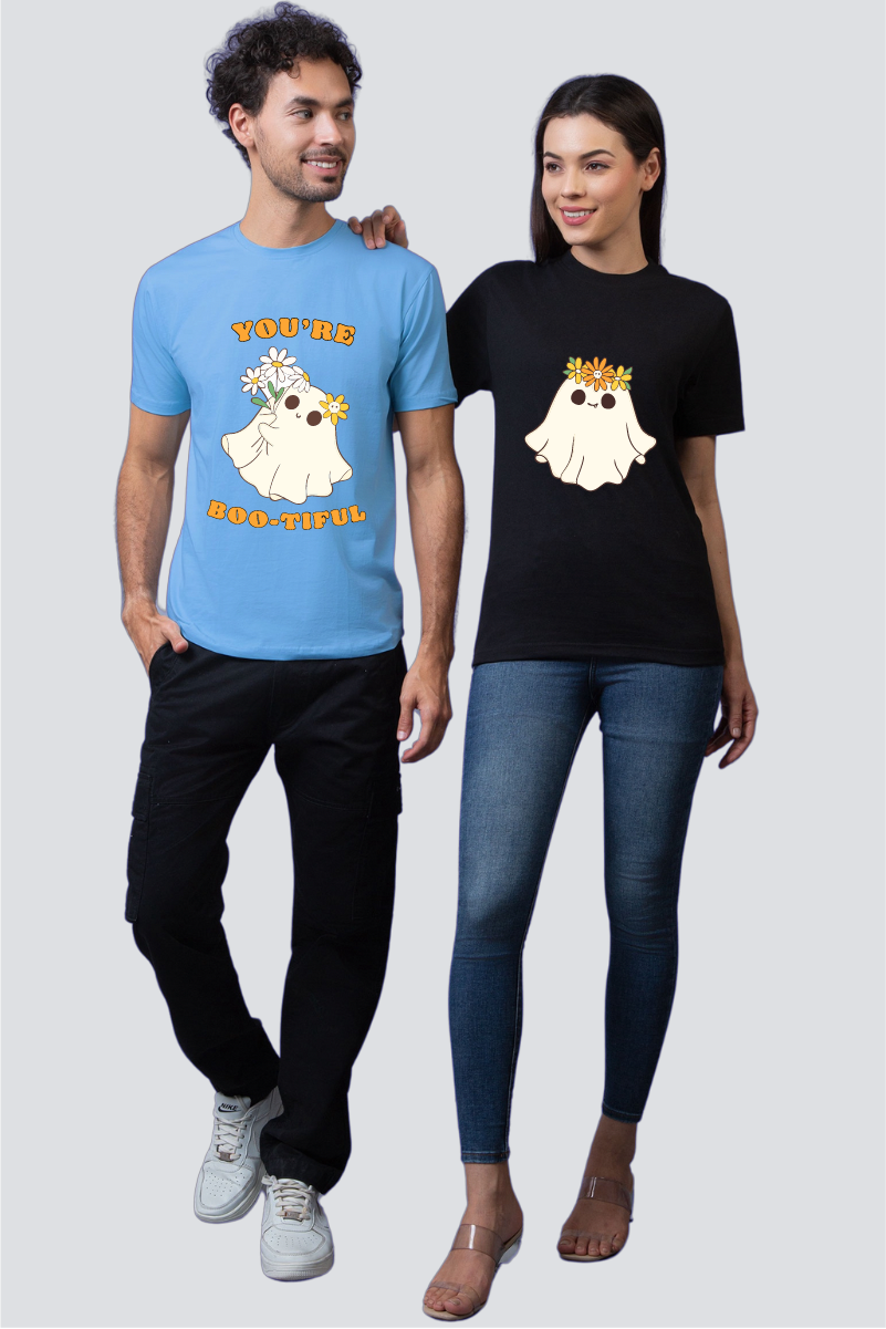 You're Boo-tiful Couple Unisex Tees - Pack of 2