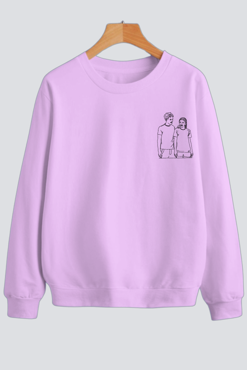 Customised Line Art Sweatshirt