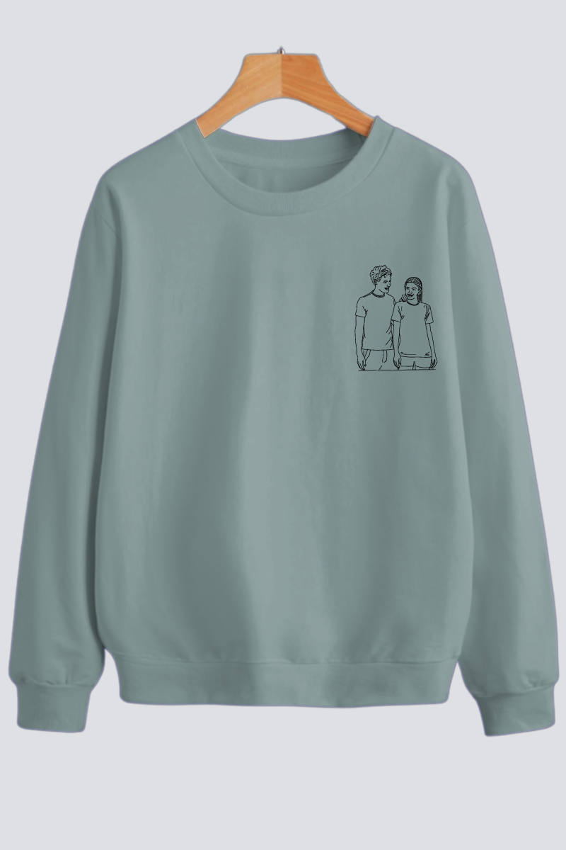 Customised Line Art Sweatshirt