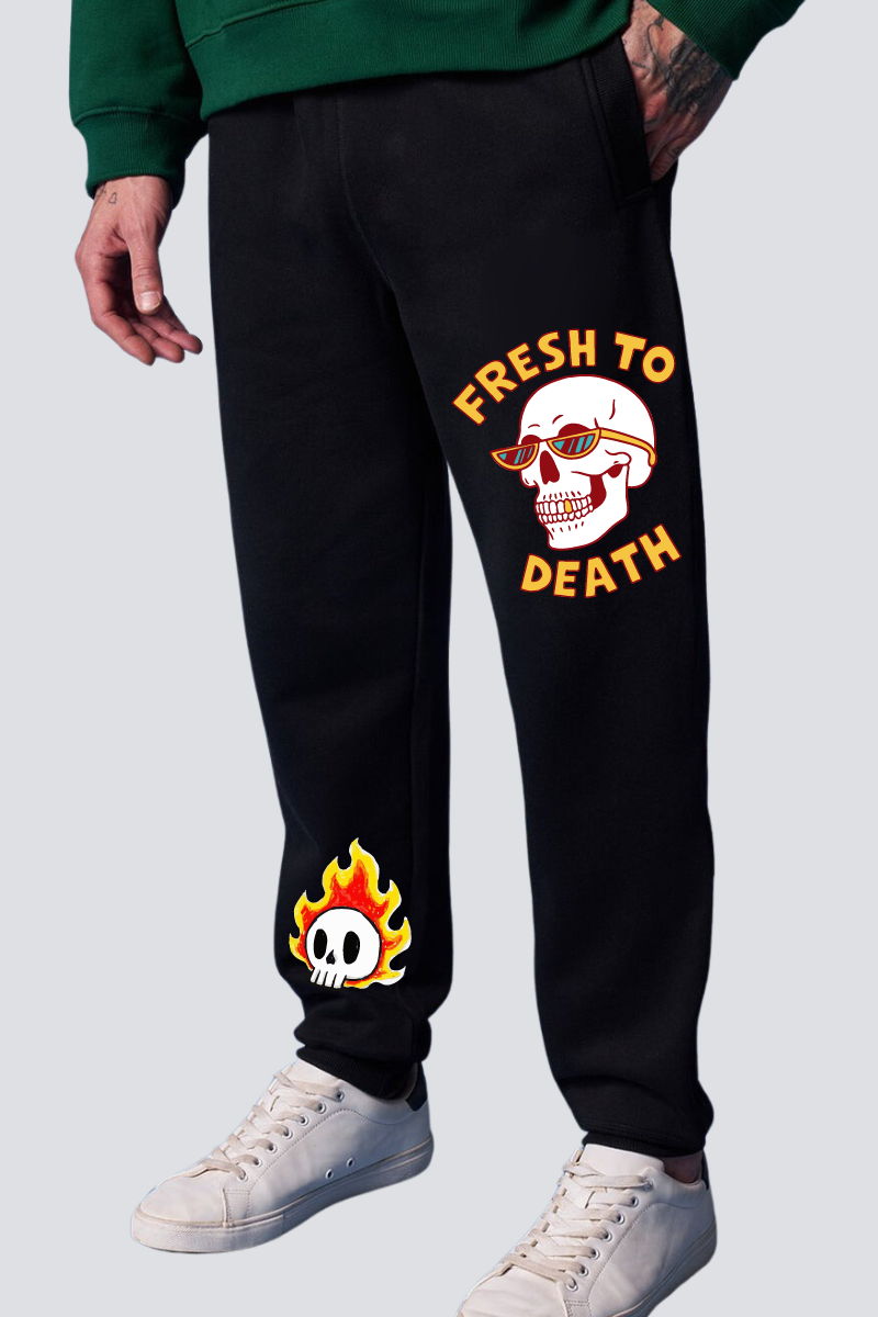 Edge of Bold Straight Fit Joggers - Black