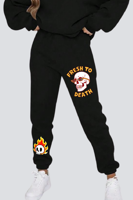 Edge of Bold Straight Fit Joggers - Black