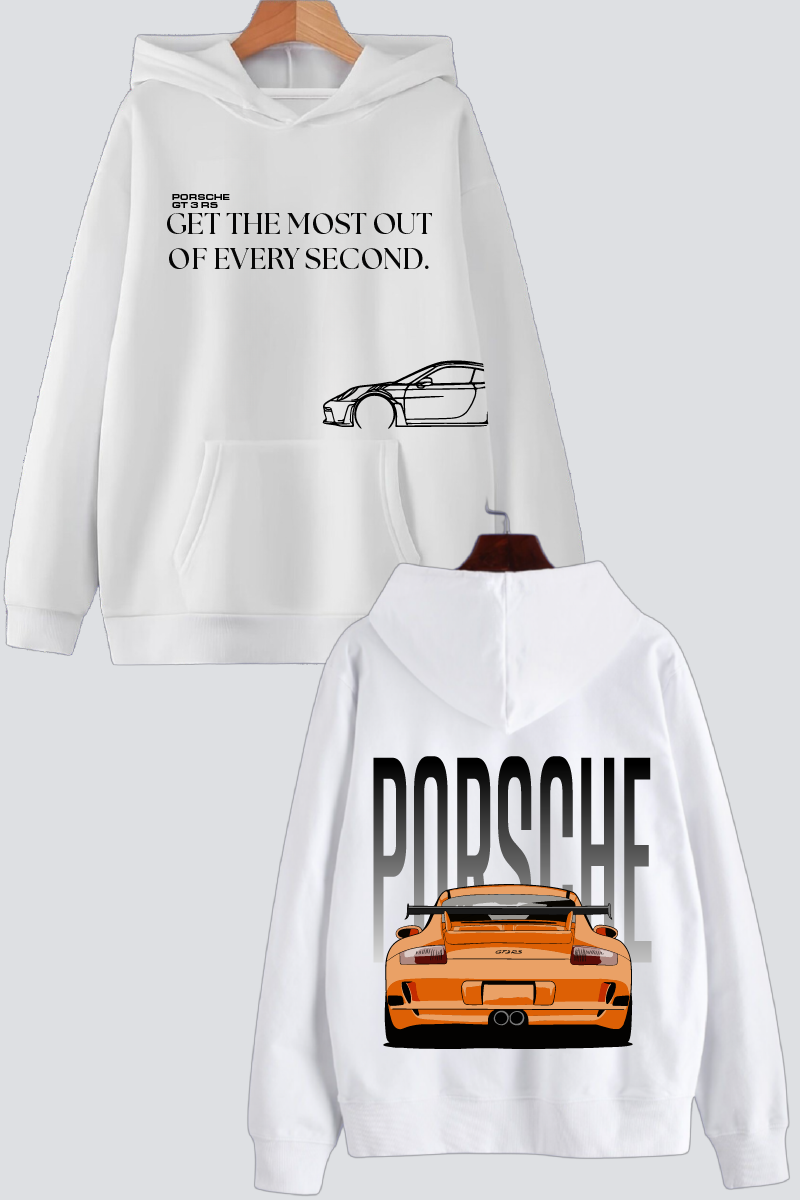 "Porsche GT3" Oversized Drop-Shoulder Hoodie