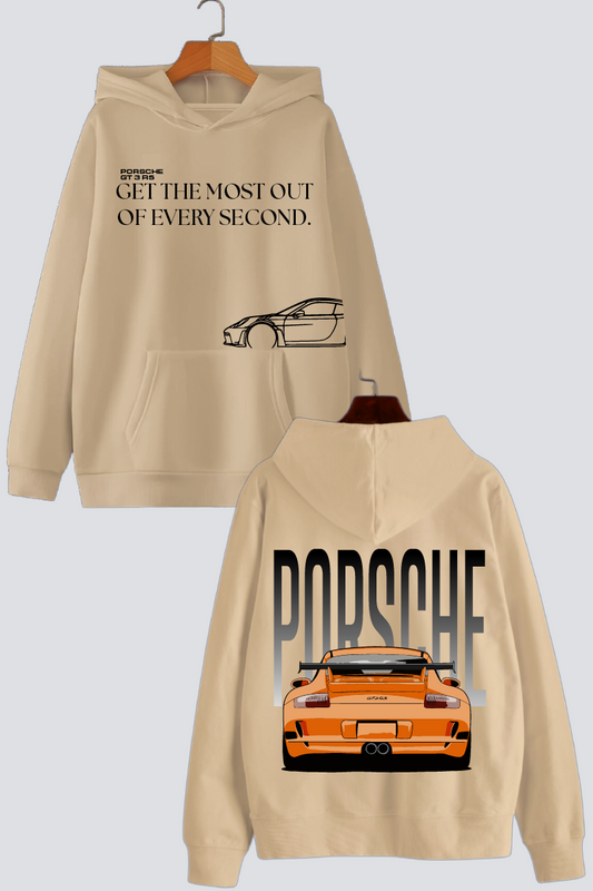 "Porsche GT3" Oversized Drop-Shoulder Hoodie