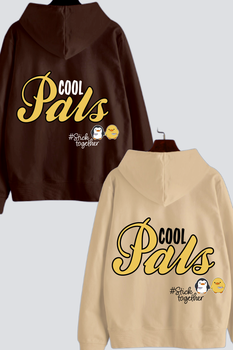 Cool Pals Oversized Drop Shoulder Hoodies - Pack of 2