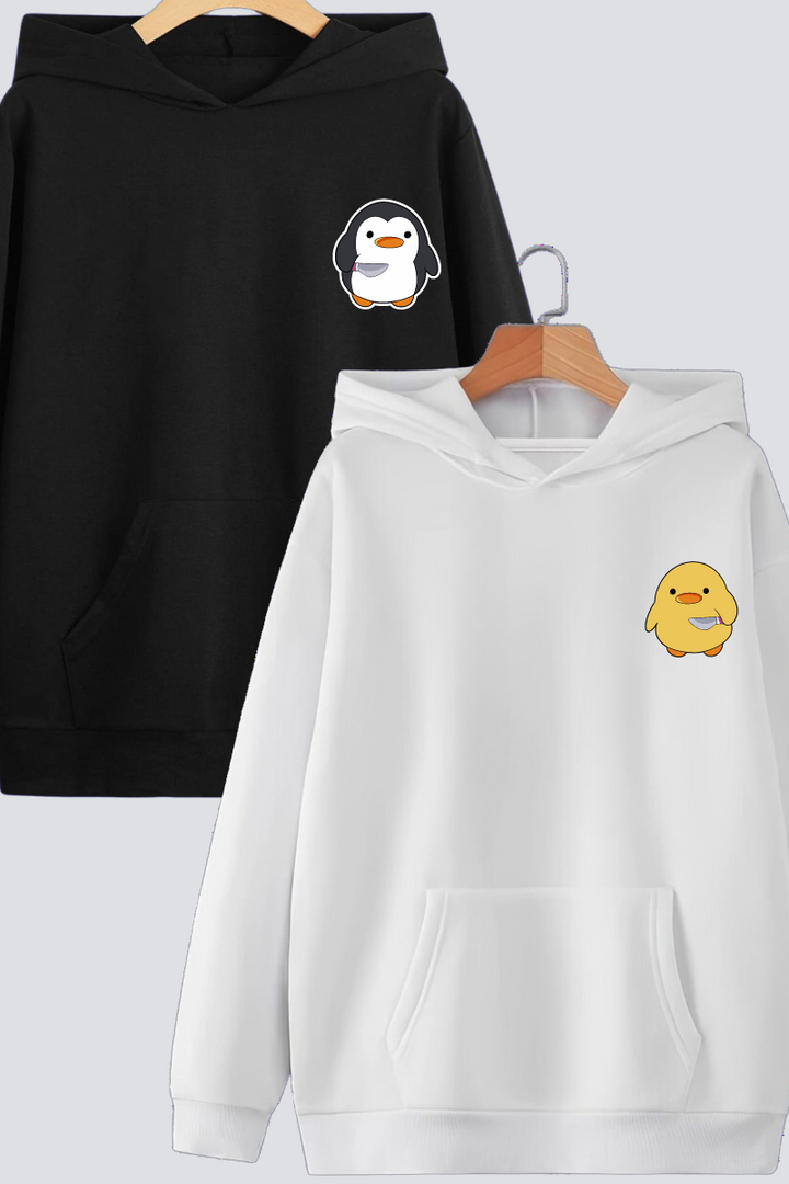 Cool Pals Oversized Drop Shoulder Hoodies - Pack of 2