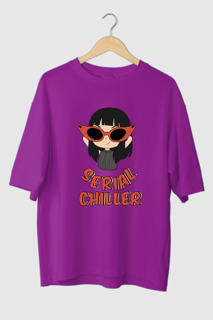 Serial Chiller Oversized Tee – Embrace Your Cool Side