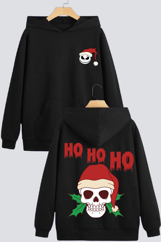 Spooky Holiday Cheer Oversized Drop-Shoulder Hoodie