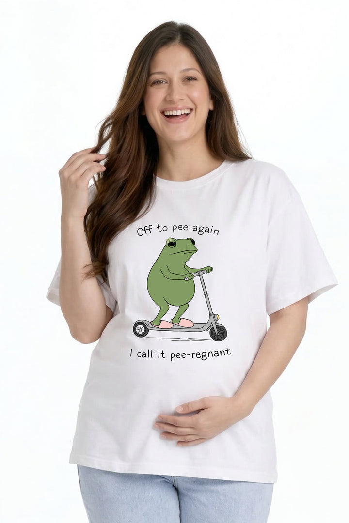 Off to pee again