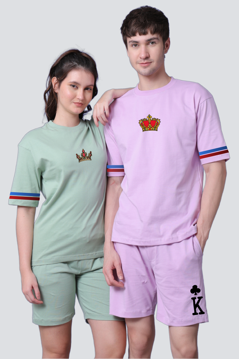 King and Queen of Clubbing Co-Ord Sets (Pack of 2)