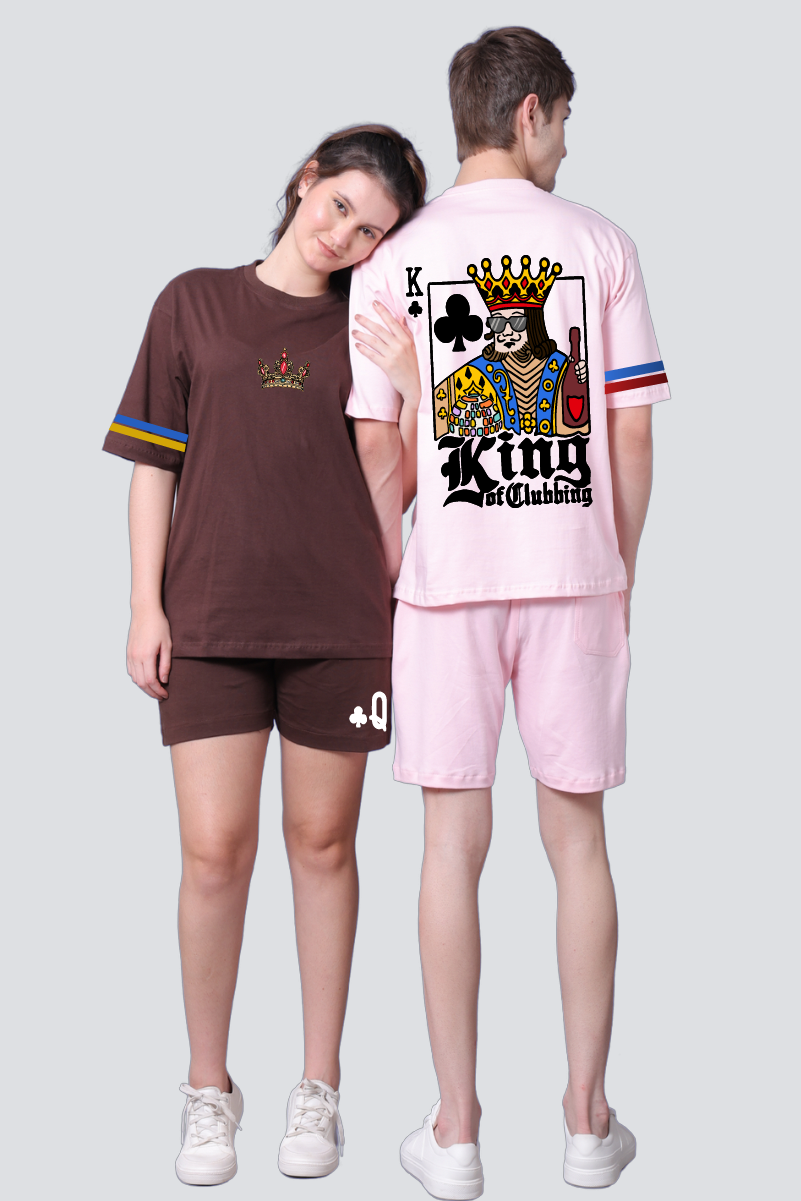 King and Queen of Clubbing Co-Ord Sets (Pack of 2)