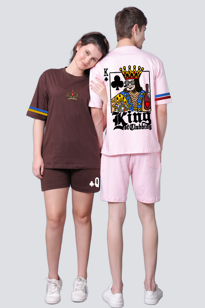 King and Queen of Clubbing Co-Ord Sets (Pack of 2)