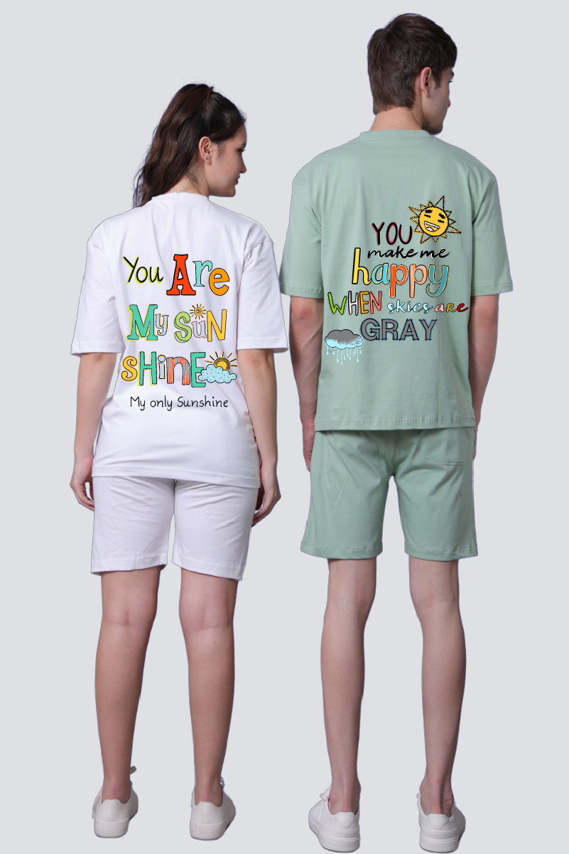 You Are My Sunshine Couple Co-Ord Sets (Pack of 2)