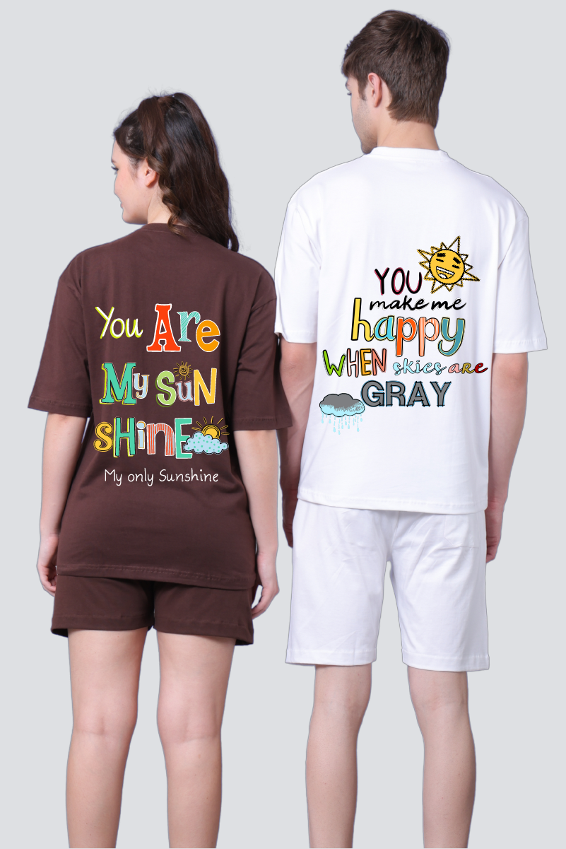 You Are My Sunshine Couple Co-Ord Sets (Pack of 2)