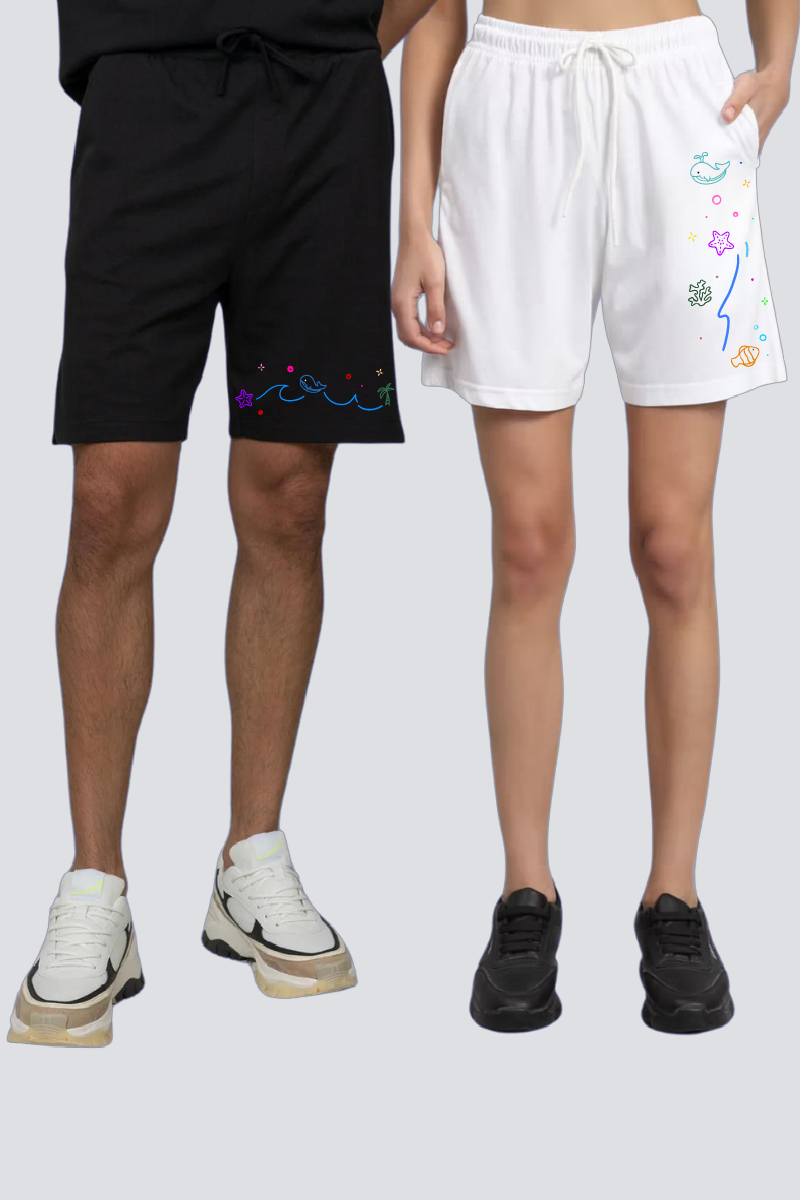 Ocean Bliss Couple Co-Ord Sets (Pack of 2)
