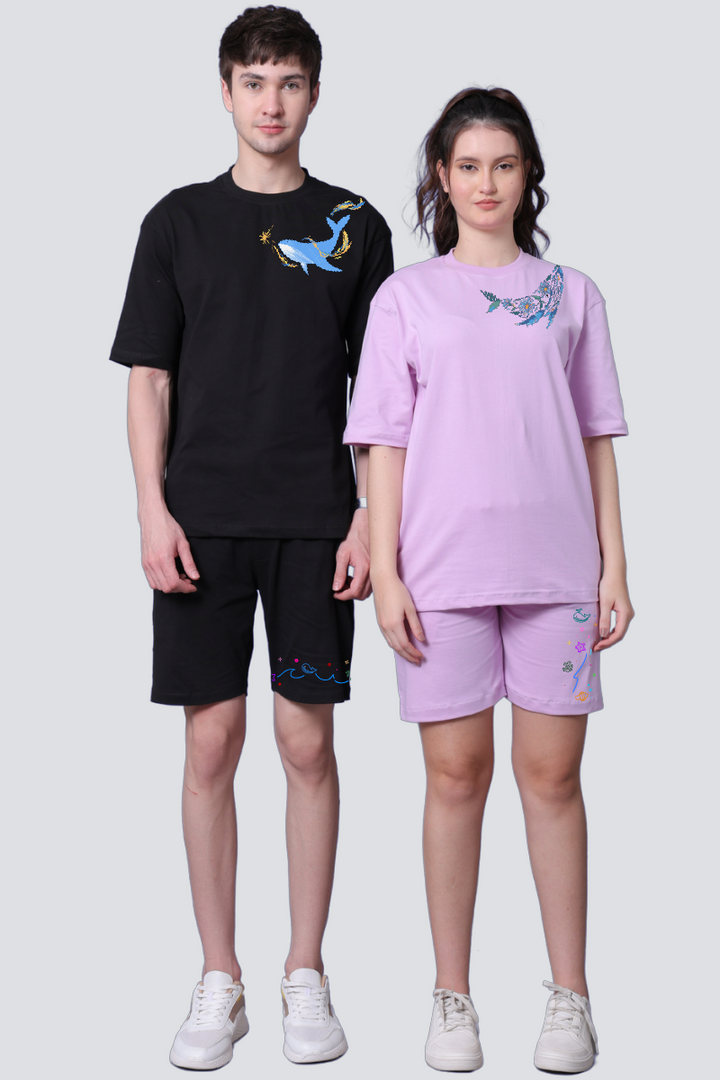 Ocean Bliss Couple Co-Ord Sets (Pack of 2)
