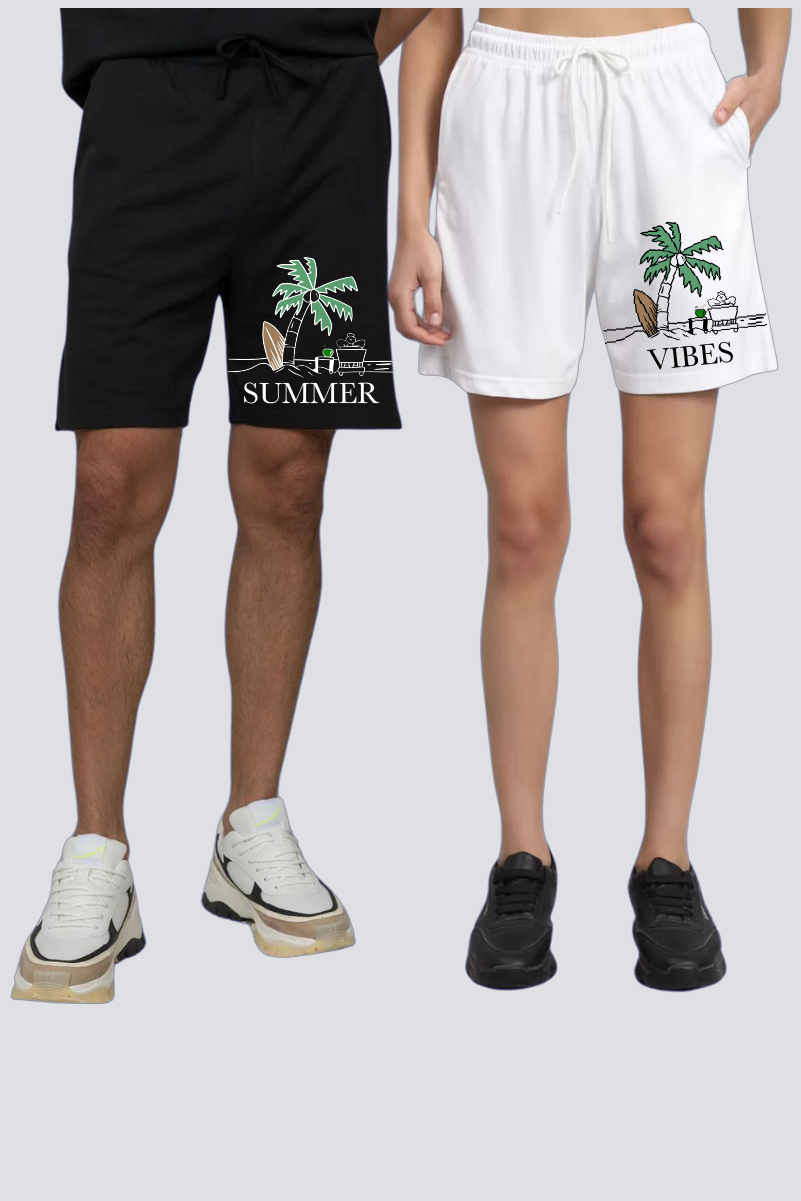 Summer Vibes Couple Co-Ord Sets (Pack of 2)