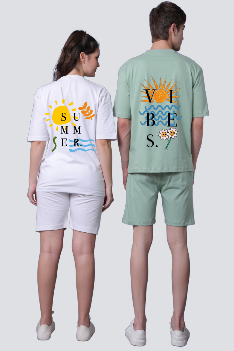 Summer Vibes Couple Co-Ord Sets (Pack of 2)