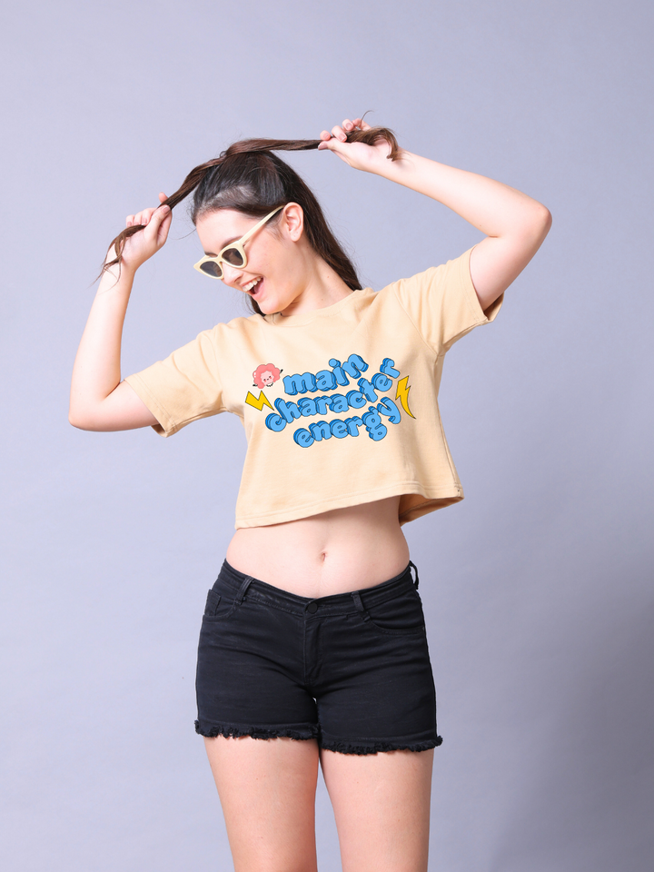 Main Character Women Crop Top
