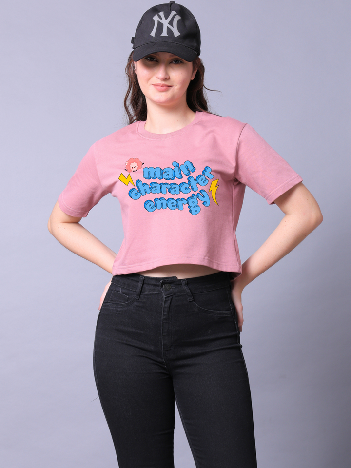 Main Character Women Crop Top
