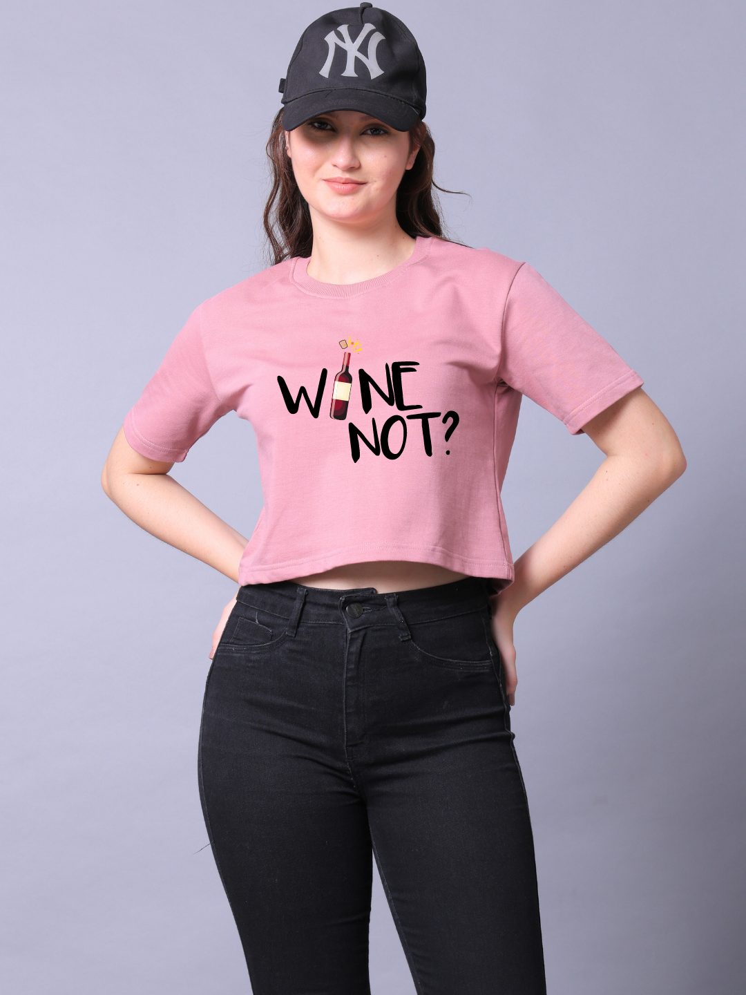 Wine Not Women Crop Top