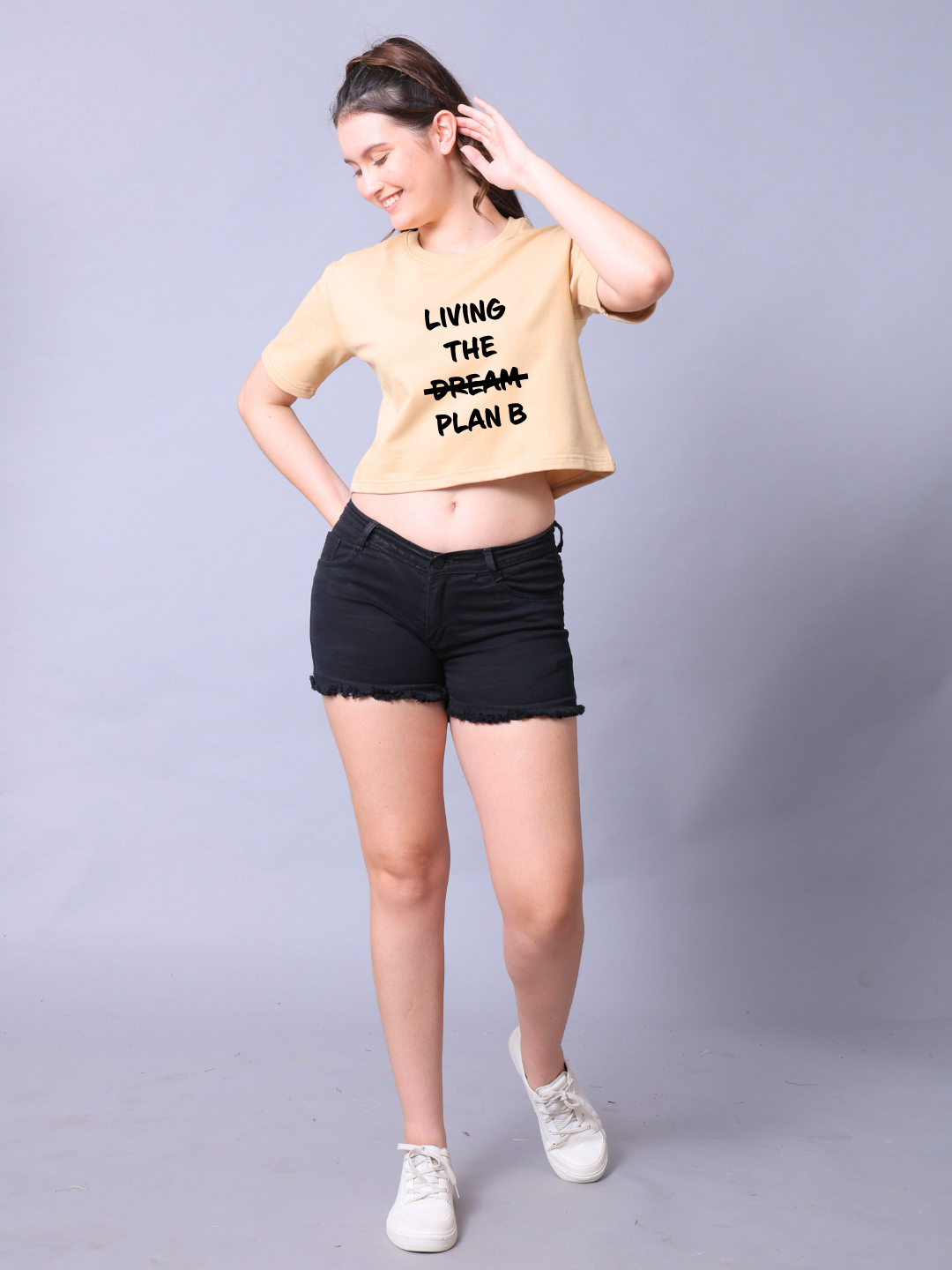 Plan B Women Crop Top