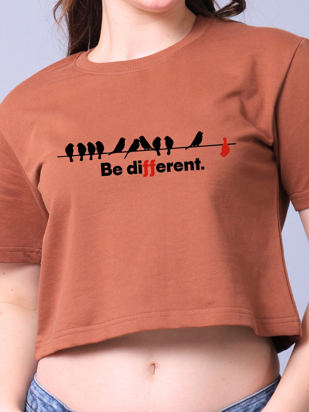 Be Different Women Crop Top