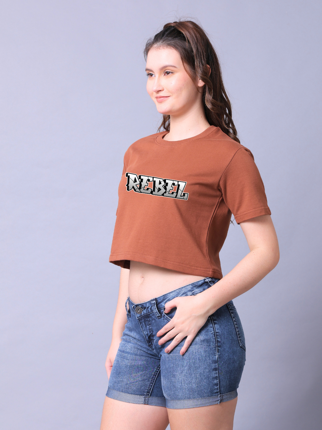 Rebel Women Crop Top