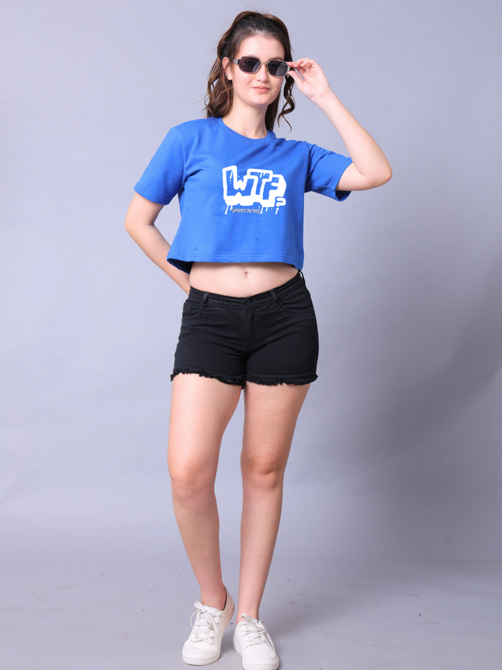 WTF Women Crop Top