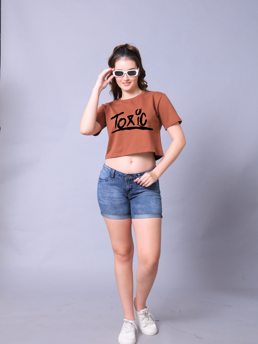 Toxic Women Crop Top