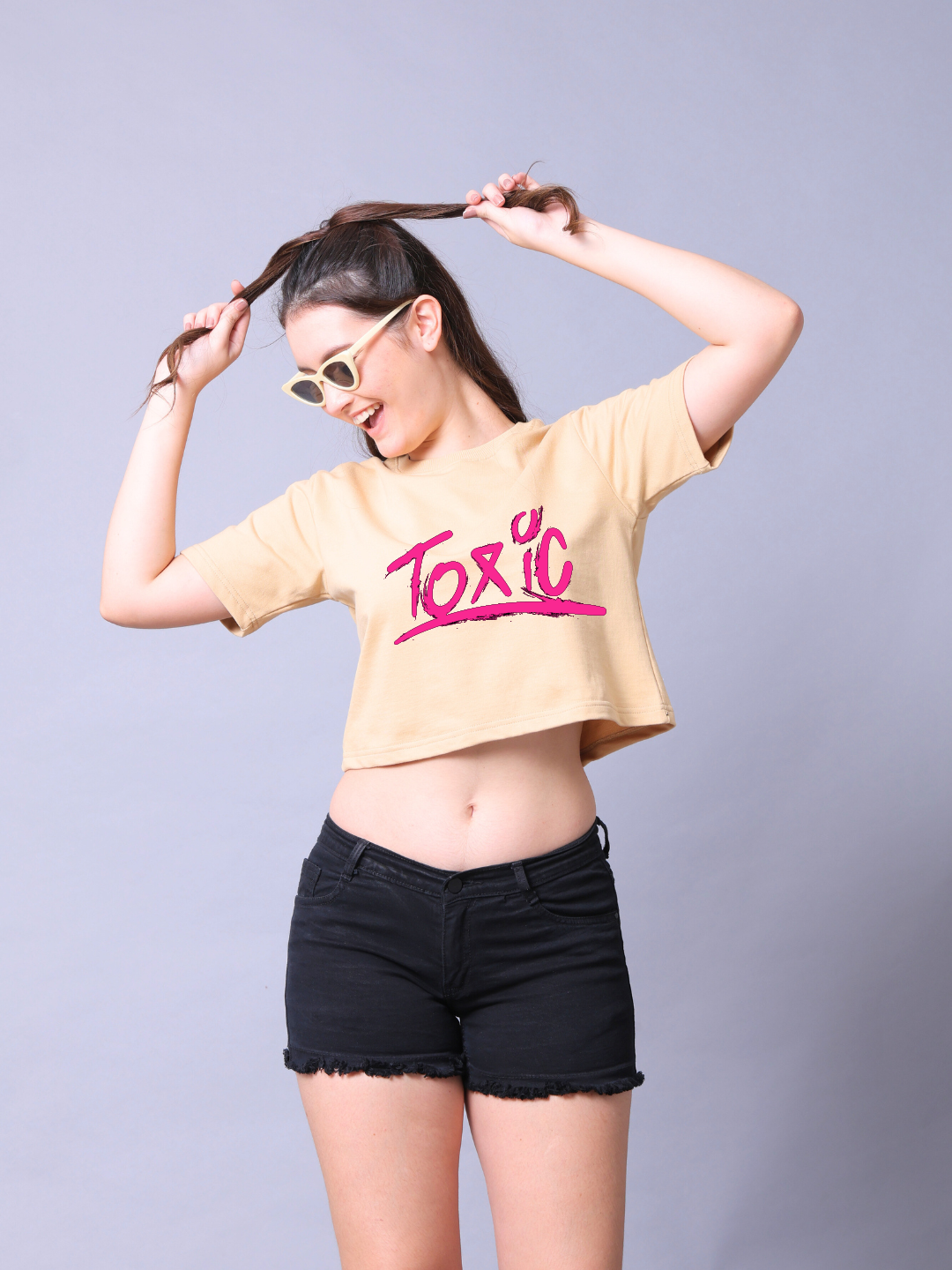 Toxic Women Crop Top