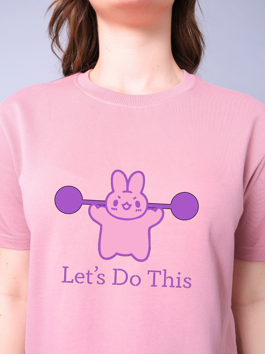 Let's Do This Women Co-Ord Set - Crop Top with Joggers