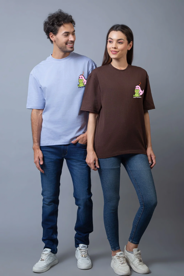 Roar Couple Oversized Couple Tees - Pack of 2