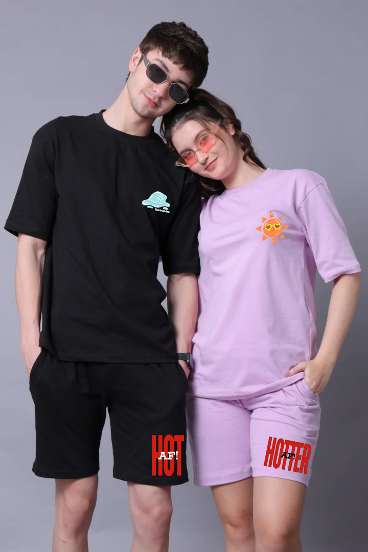 Hotter AF Printed Couple Co-Ord Sets (Pack of 2)