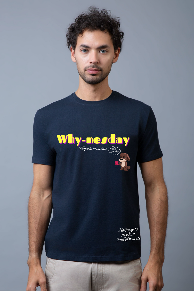 Why-Nesday Regular Fit Unisex Tee