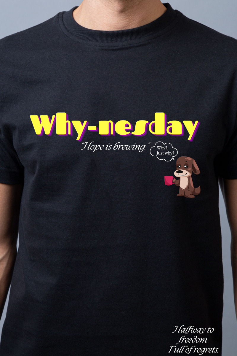 Why-Nesday Regular Fit Unisex Tee