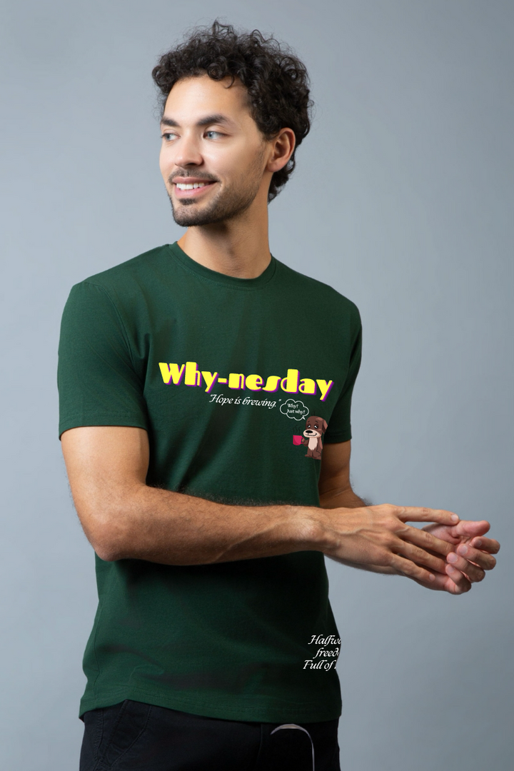 Why-Nesday Regular Fit Unisex Tee