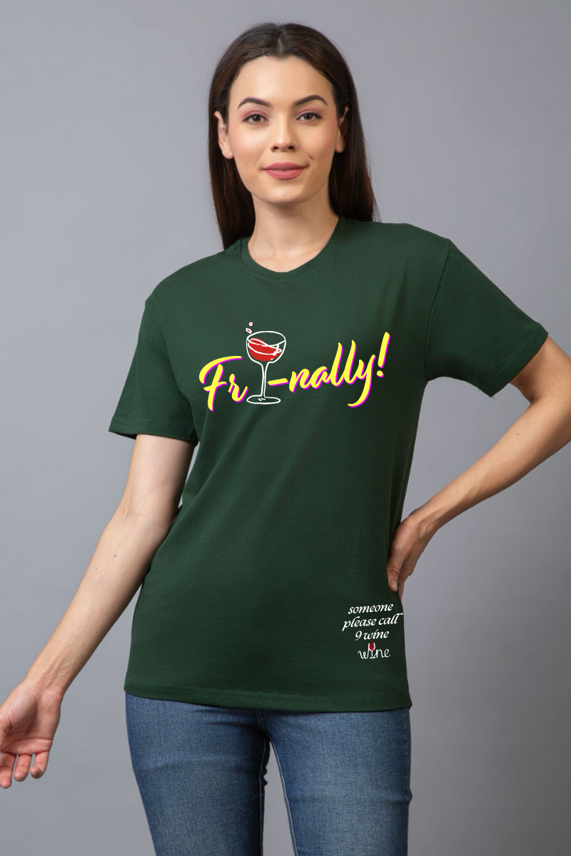 Finally Regular Fit Unisex Tee