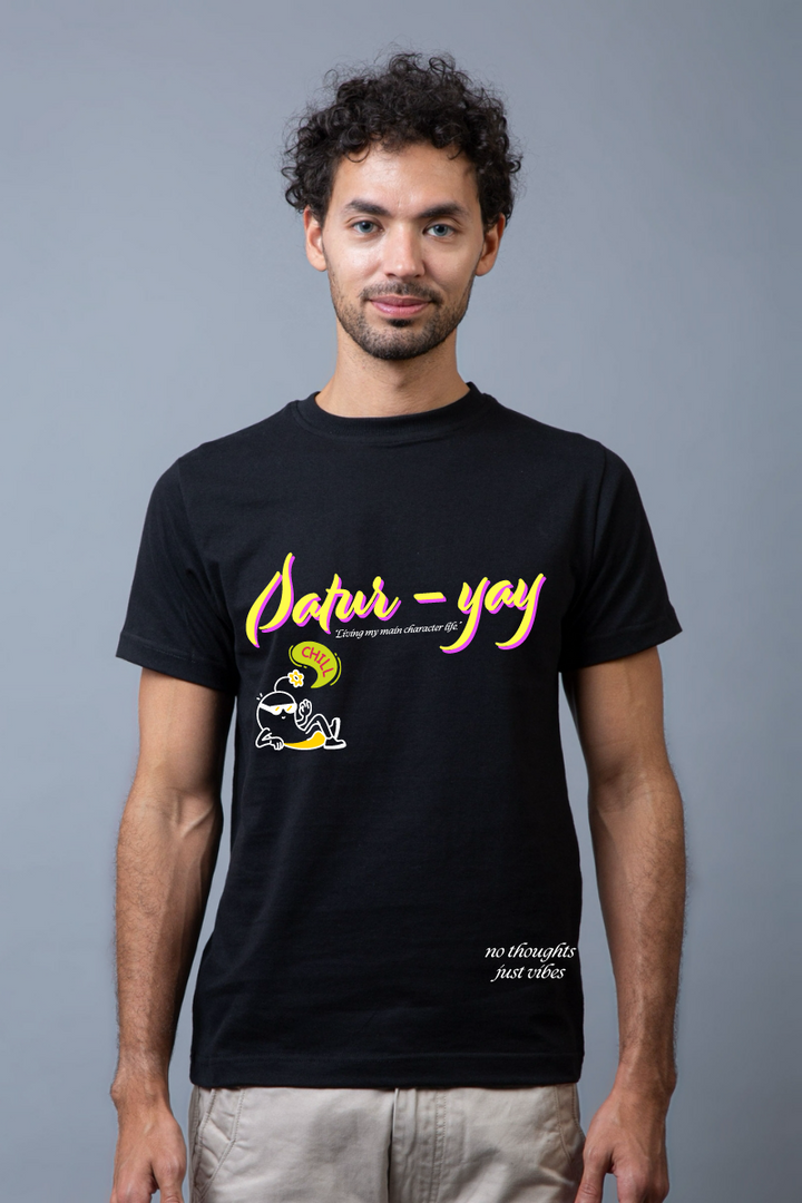 Saturyay Regular Fit Unisex Tee
