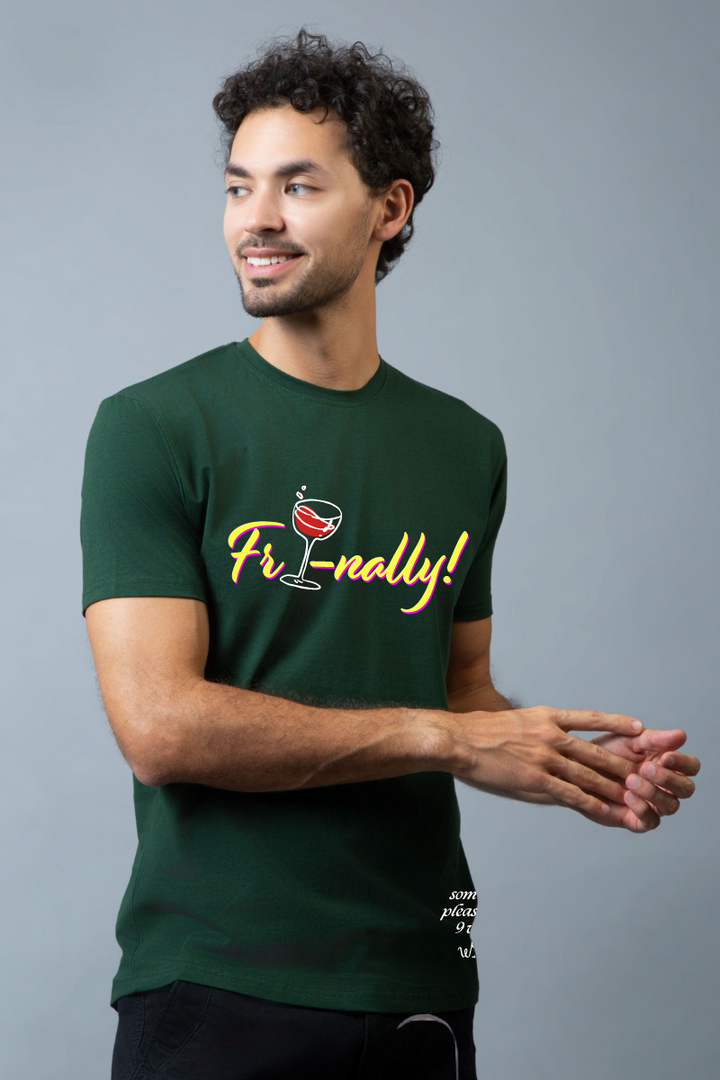Finally Regular Fit Unisex Tee