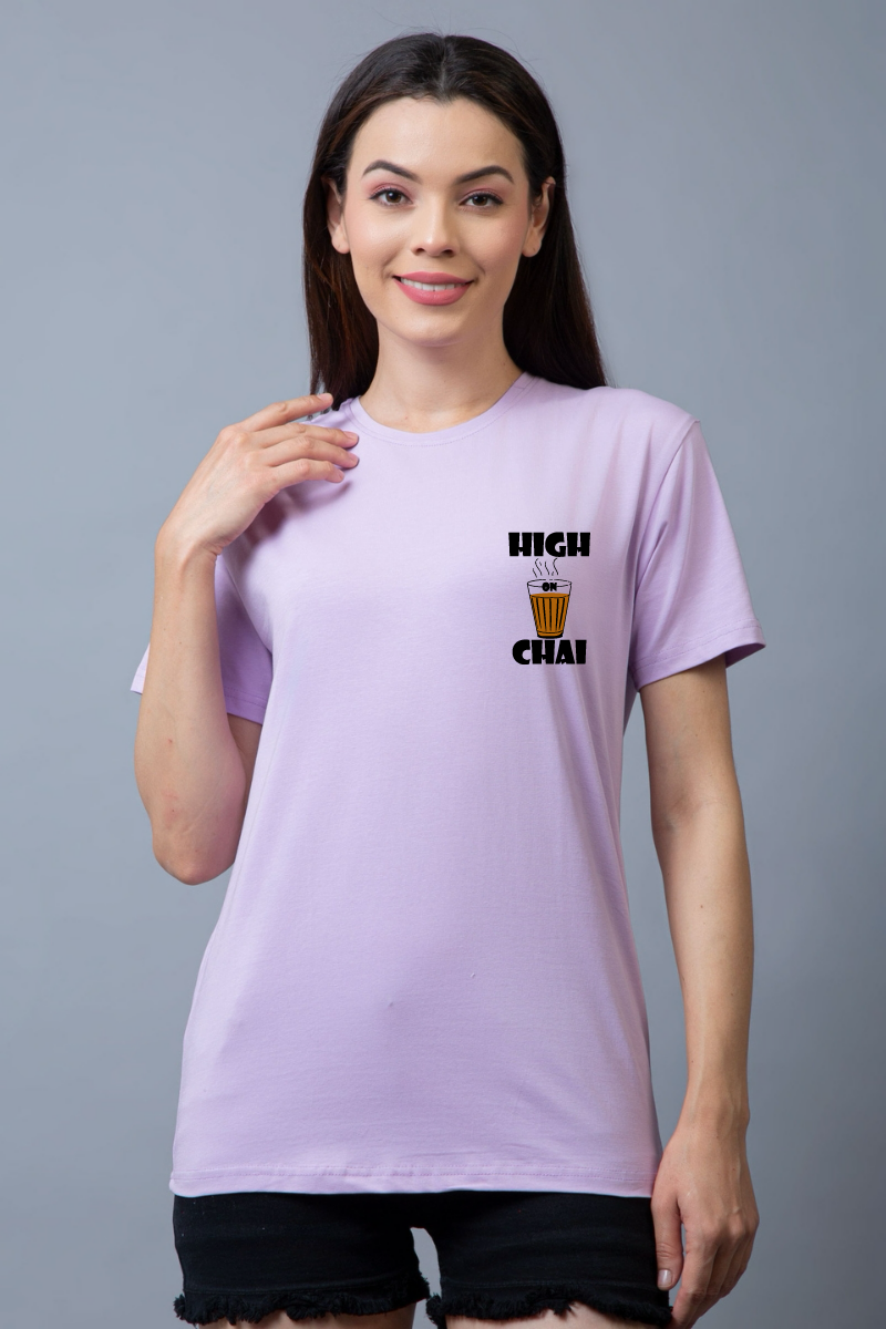 High On Chai Regular Fit Unisex Tee