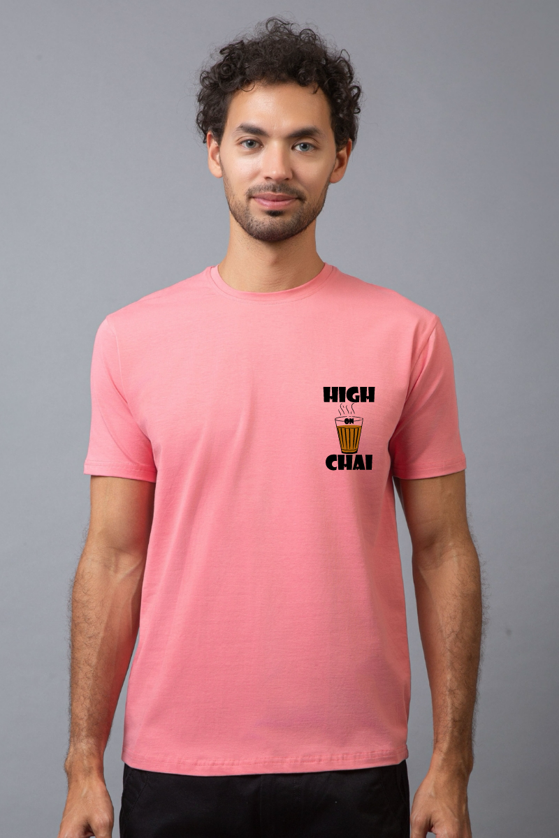 High On Chai Regular Fit Unisex Tee